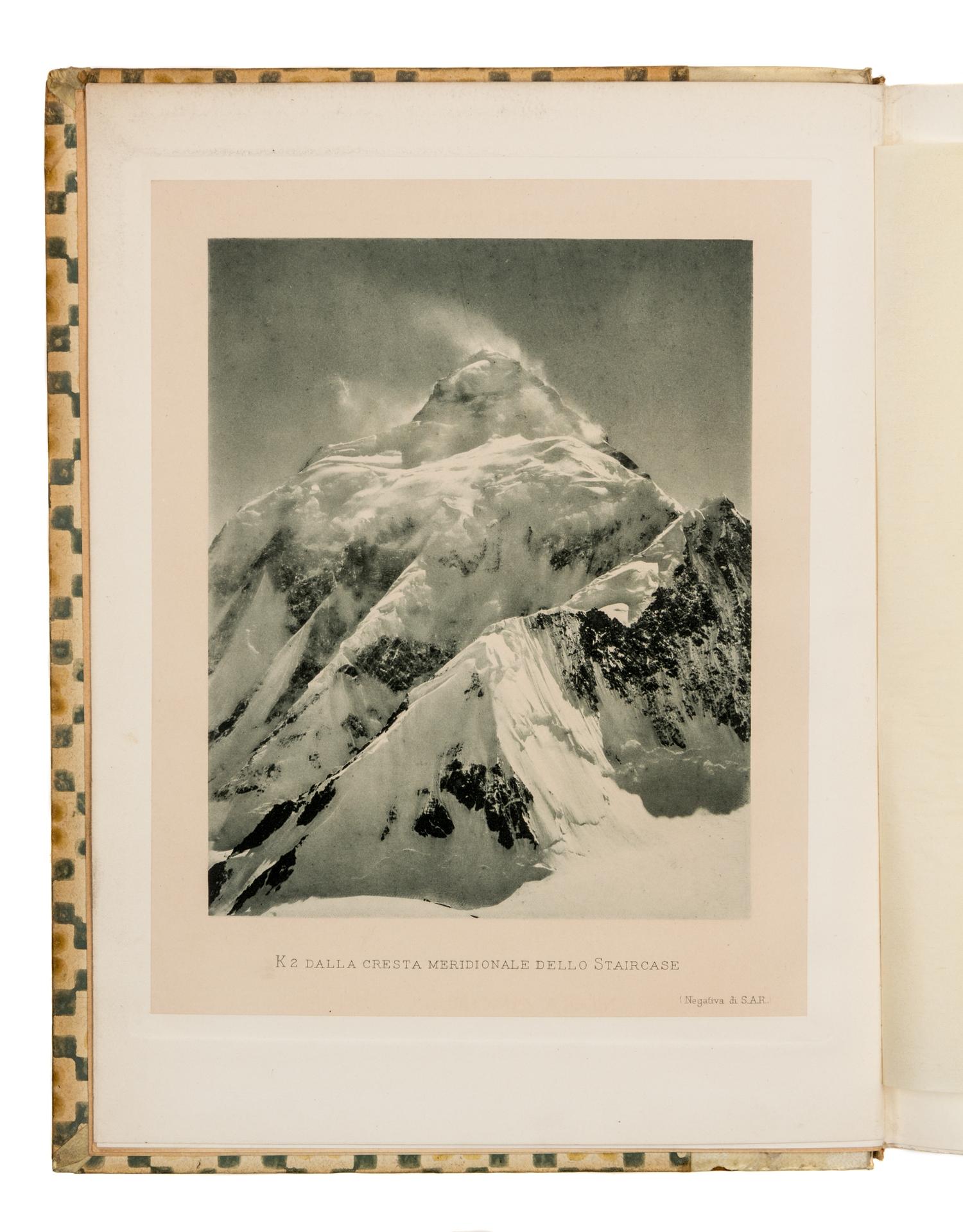 FILIPPI, Filippo de (1869-1938). La Spedizone nel Karkaoram e nell 'Himalaia Occidentale 1909. Illustrata da Vittorio Sella. Bologna: N