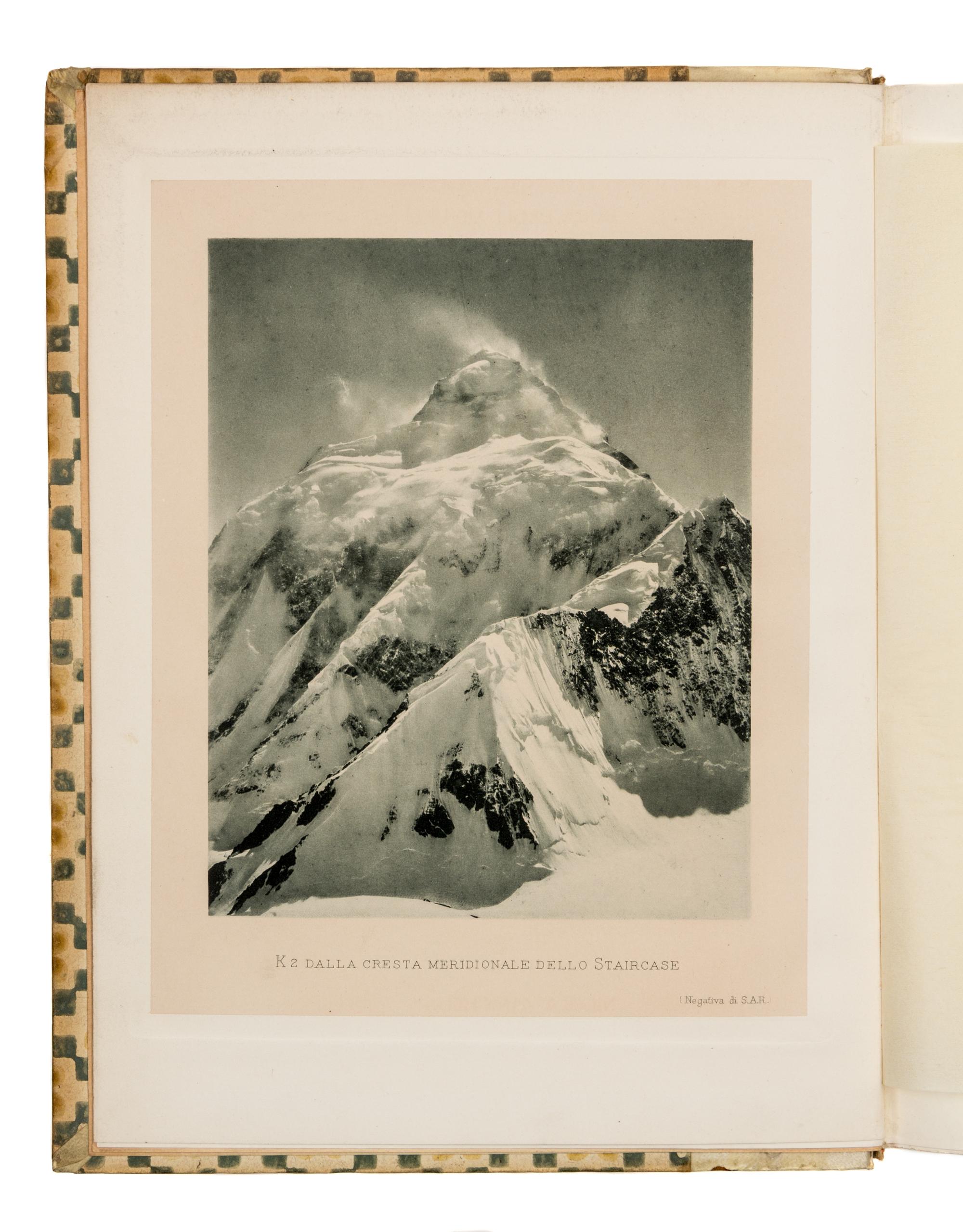 FILIPPI, Filippo de (1869-1938). La Spedizone nel Karkaoram e nell 'Himalaia Occidentale 1909. Illustrata da Vittorio Sella. Bologna: N