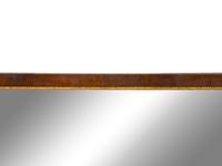 An Italian Neoclassical Style Giltwood and Mahogany Mirror