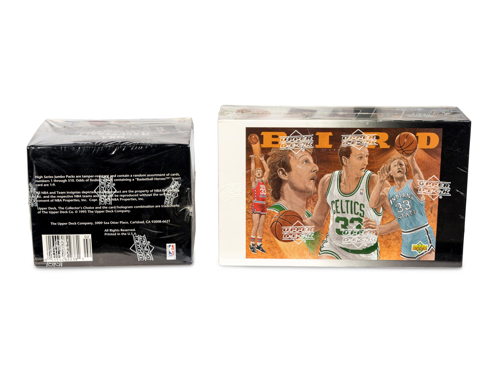 A Group of 1992-93 Unopened Upper Deck High Series Basketball Boxes (Possible Shaquille O'Neal Rookie Cards)