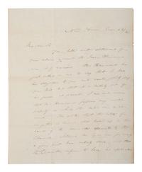 [ENSLAVEMENT & ABOLITION - AMISTAD]. A group of 5 ALsS from attorneys and others involved in the Amistad case, including Lewis TAPPAN, Roger BALDWIN, Henry GILPIN, and Theodore SEDGWICK.