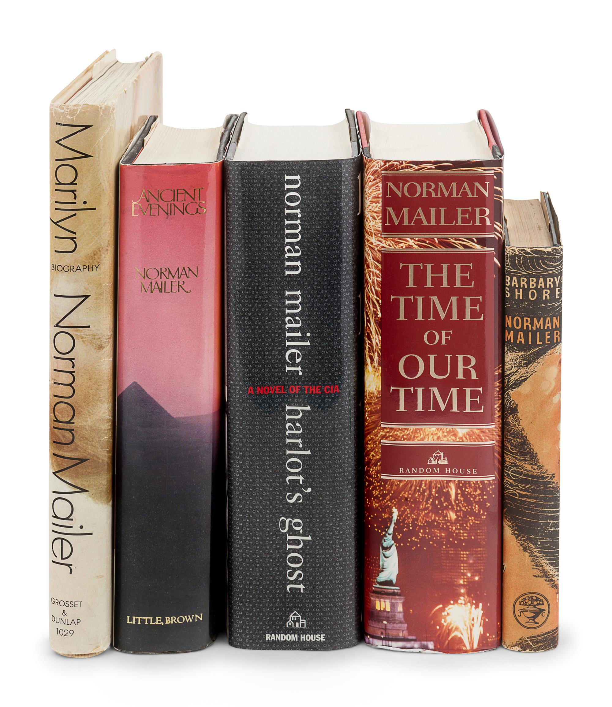 [MAILER, Norman (1923-2007)]. A group of 5 FIRST EDITIONS, comprising: