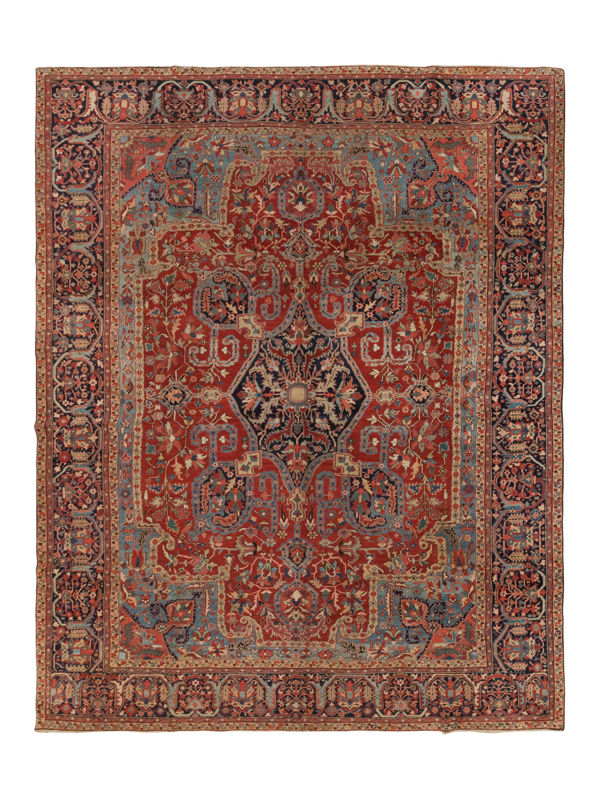 A Heriz Carpet