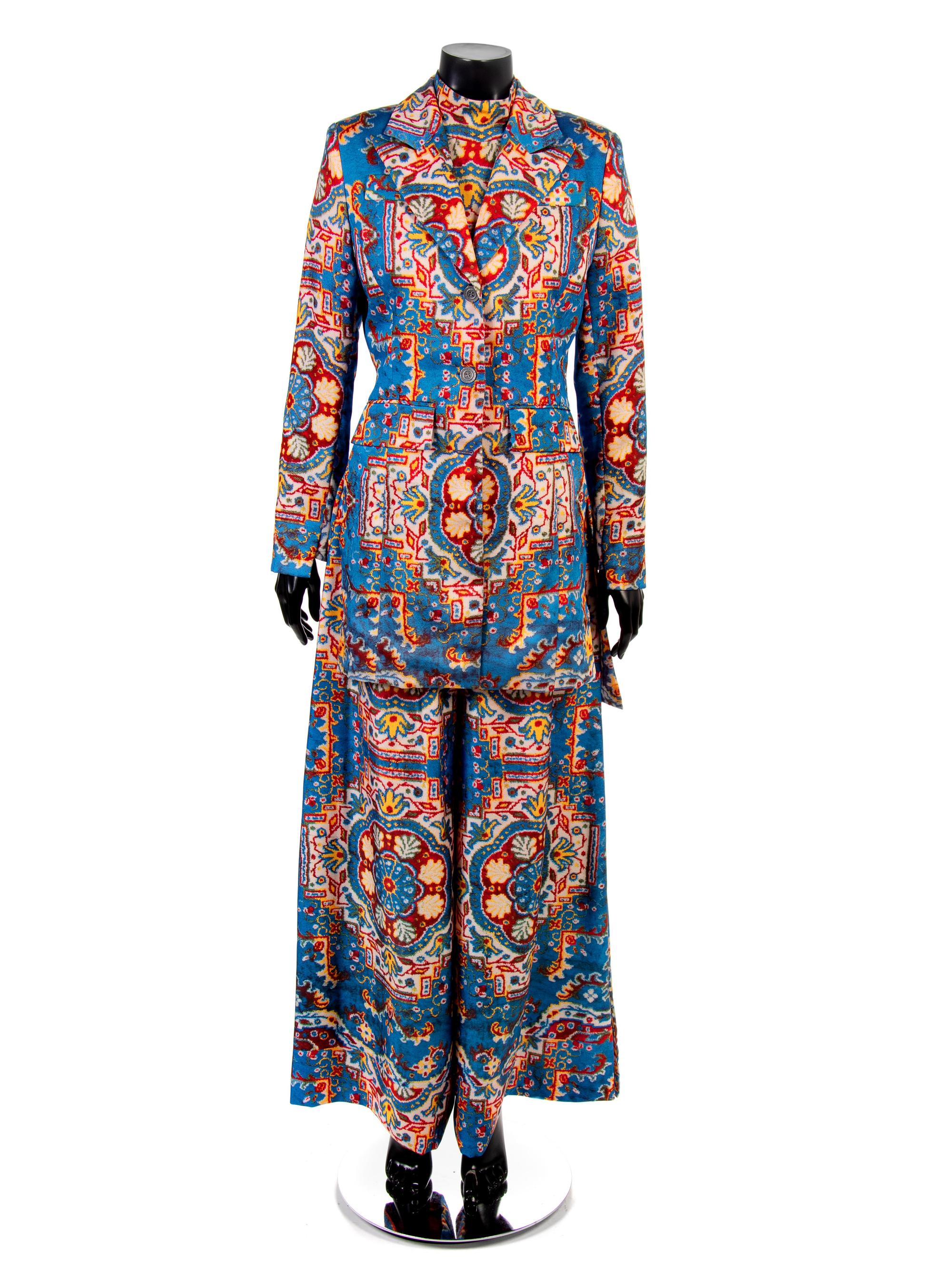 Todd Oldham Three Piece Suit Ensemble, 1990s