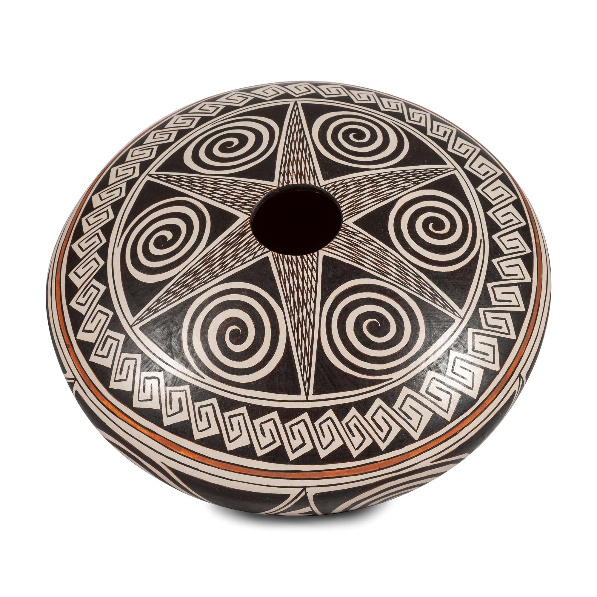 Polychrome Pottery Jar