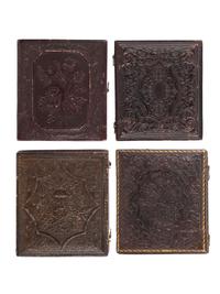 [EARLY PHOTOGRAPHY]. A group of 24 daguerreotypes of lovely young women, including: