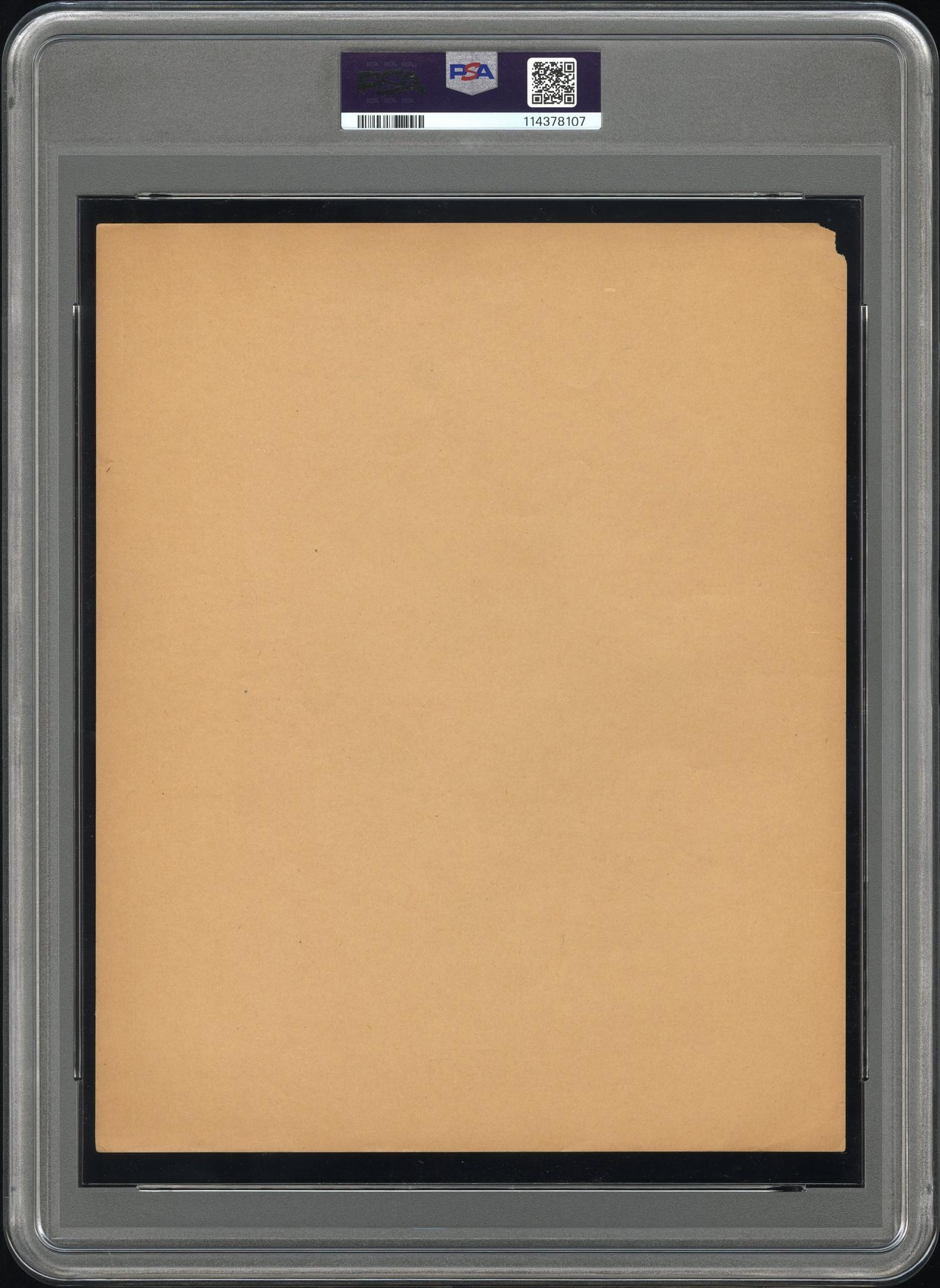A 1934 R310 Butterfinger Babe Ruth Baseball Card (PSA 1)