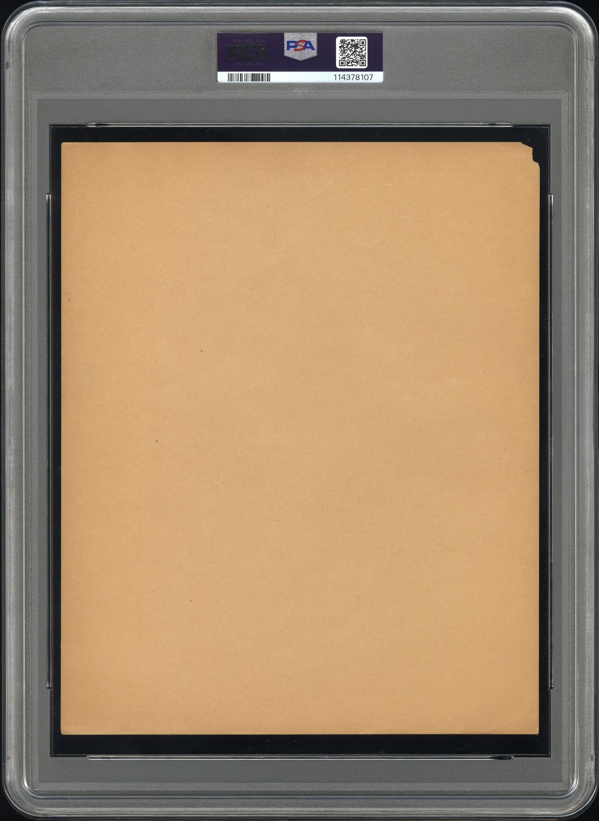 A 1934 R310 Butterfinger Babe Ruth Baseball Card (PSA 1)