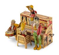 A Tin Lithograph Lil Abner and His Dogpatch Band Toy