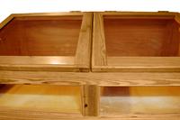 A Pine and Glass Display Case 47.5" W x 24.5" D x 47" H — Argentina, 20th Century