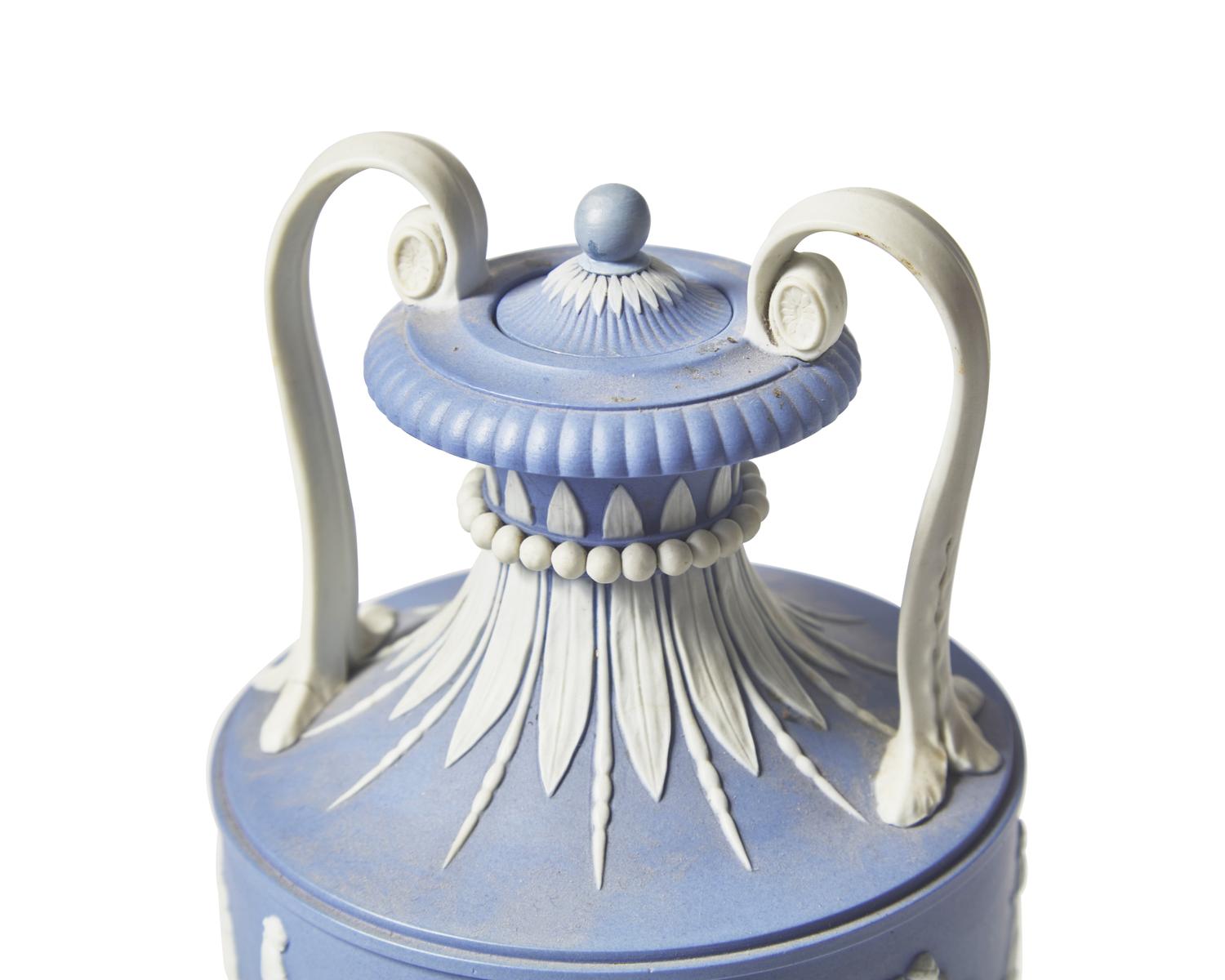A Wedgwood Jasperware Covered Urn