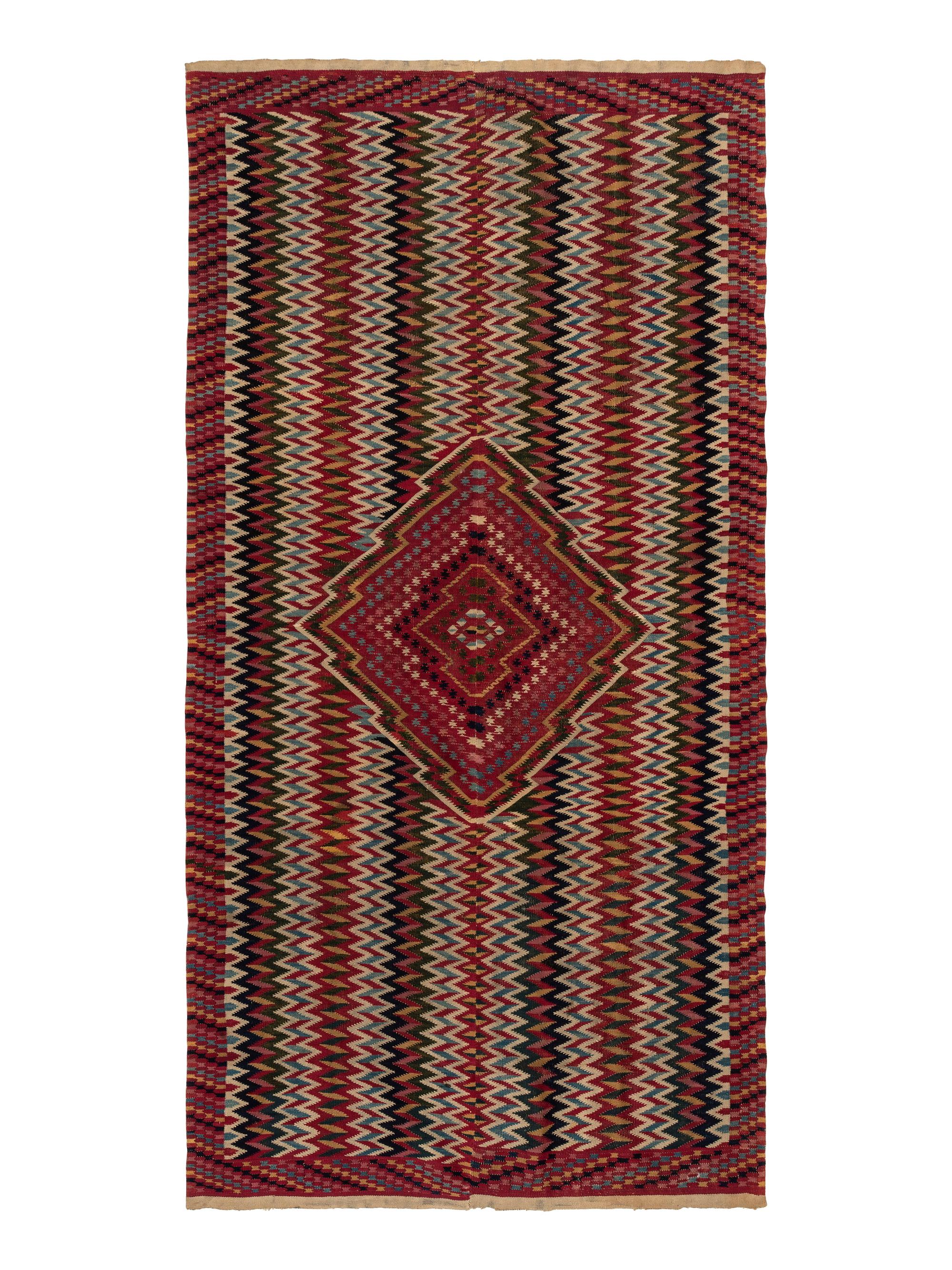 Mexican Late Classic Saltillo Serape