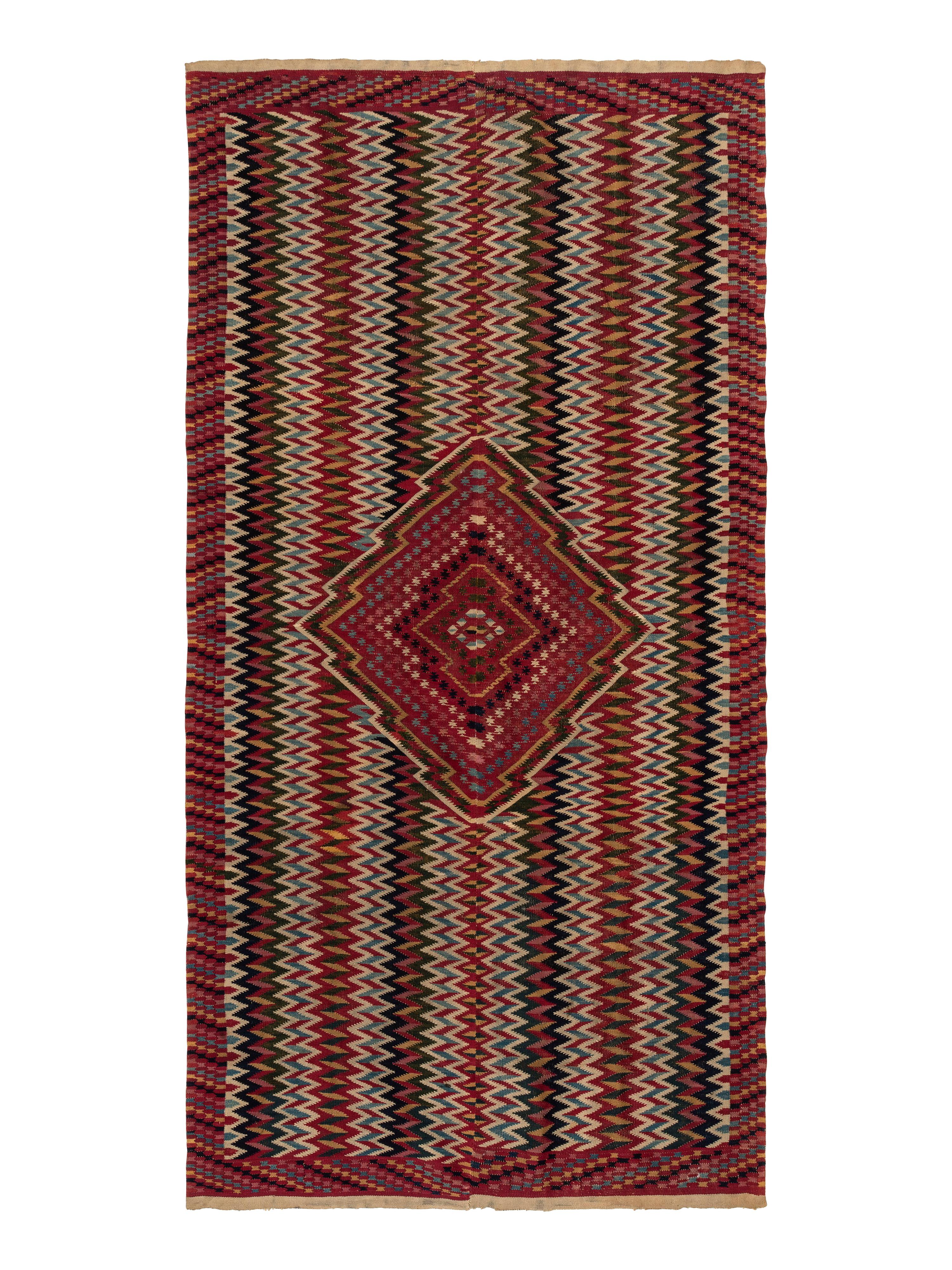 Mexican Late Classic Saltillo Serape