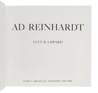 [REINHARDT, Ad (1913-1967)]. LIPPARD, Lucy R. Ad Reinhardt. New York: Harry N. Abrams, Inc., 1981.
