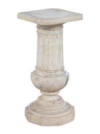 A Continental Marble Pedestal