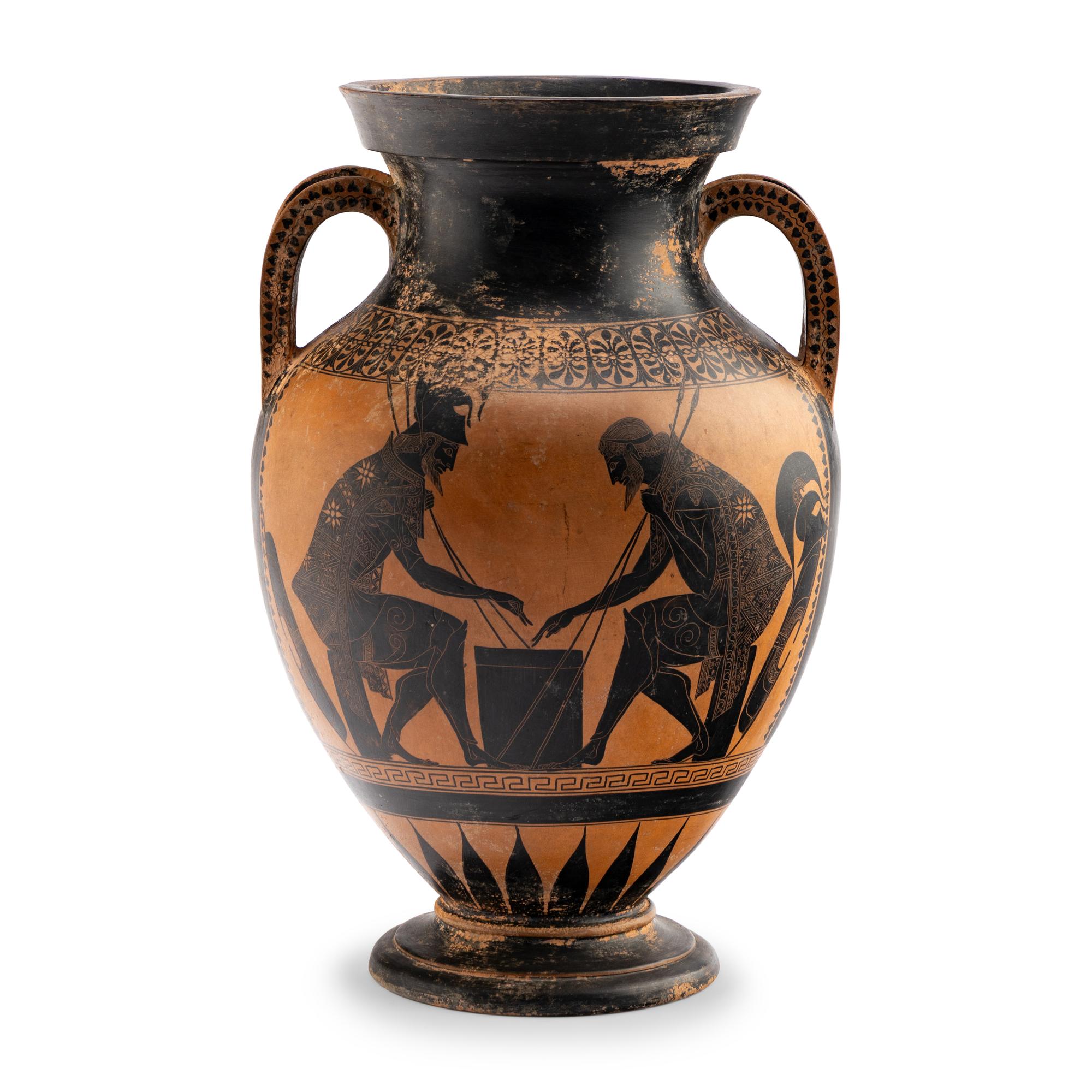 An Attic Style Black-Figure Amphora