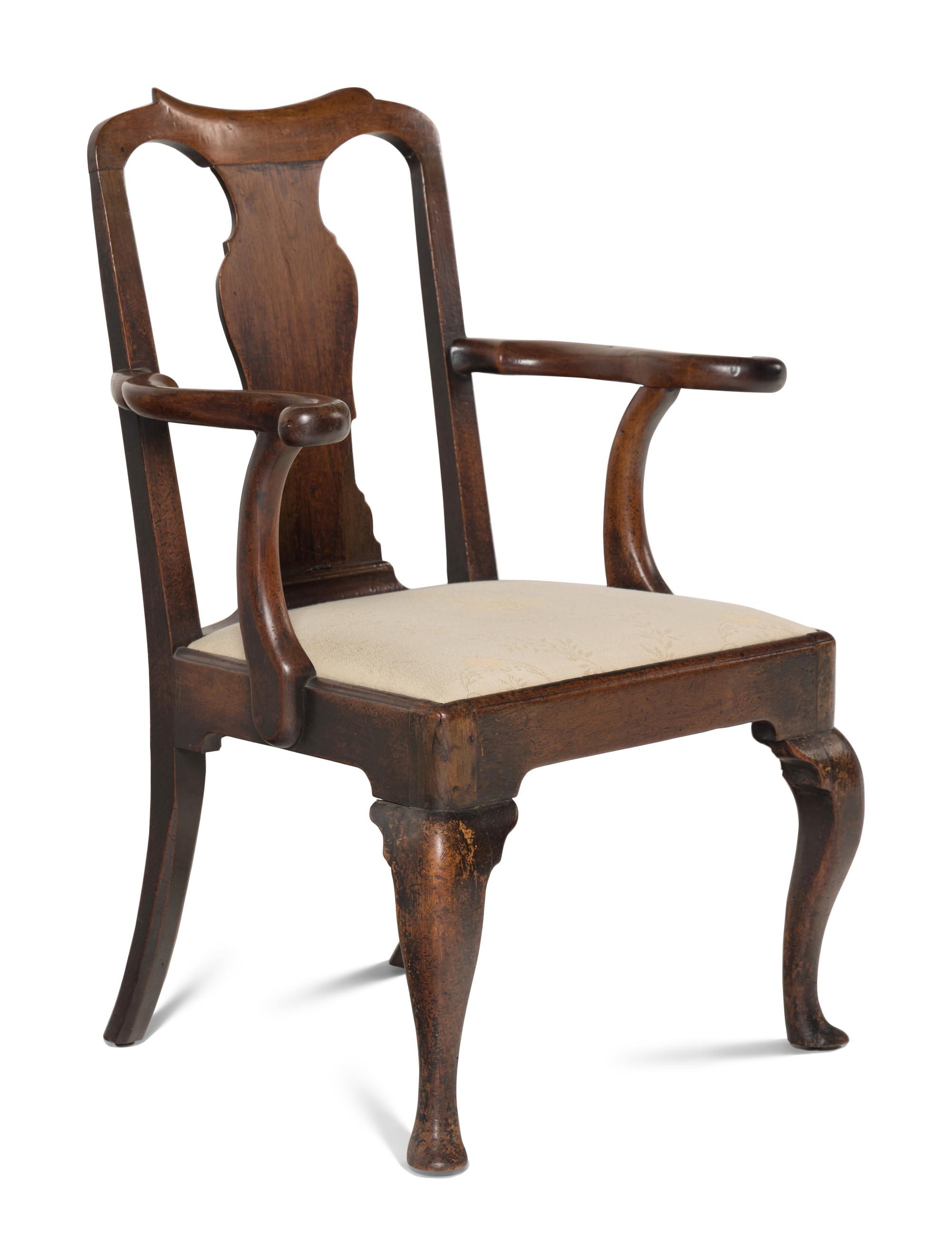 A George I Walnut Armchair