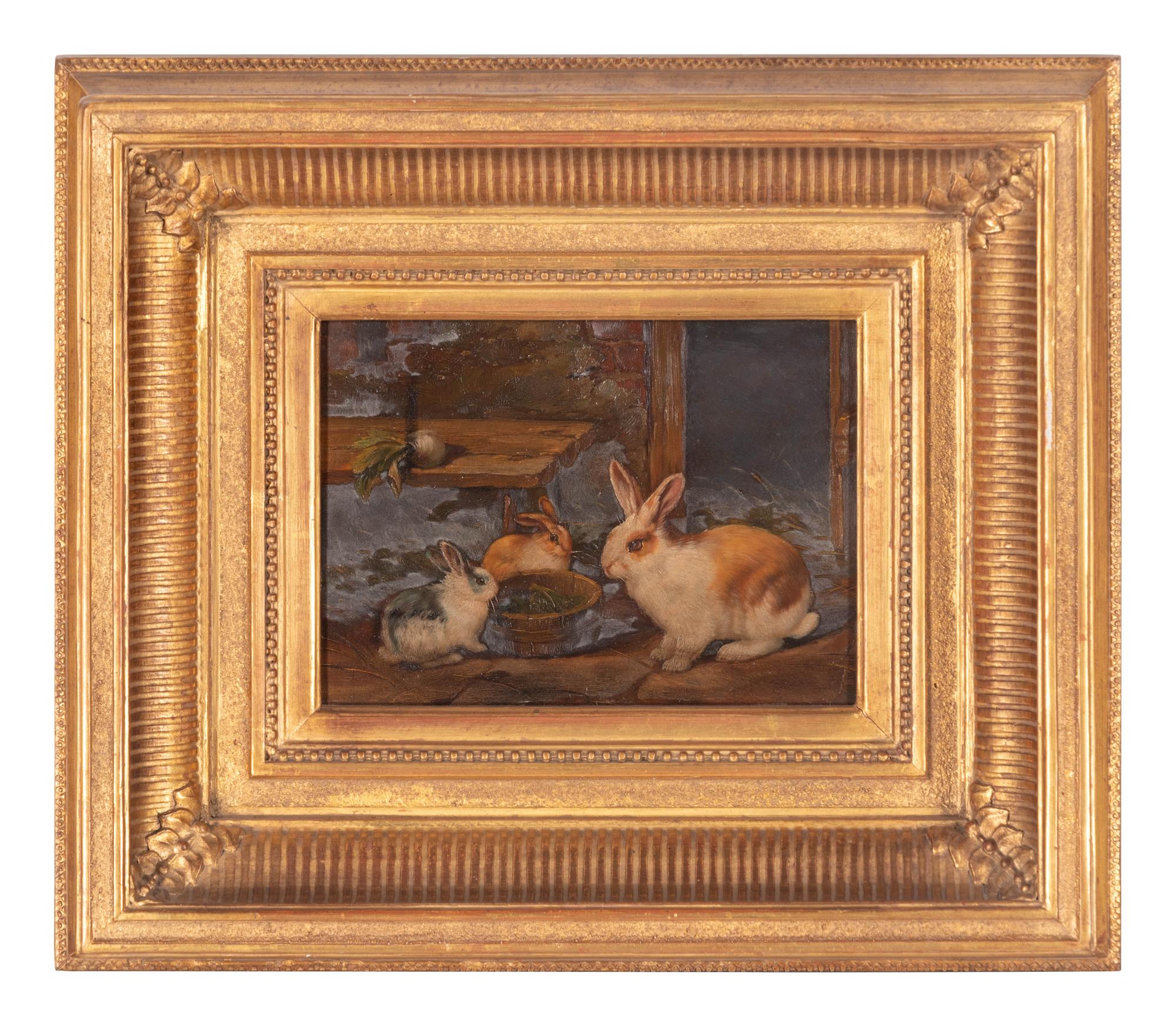 Sheep and Rabbits (a pair of works)