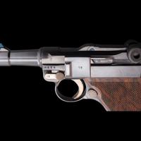 *John Martz Custom Baby Luger .45 with Two Magazines