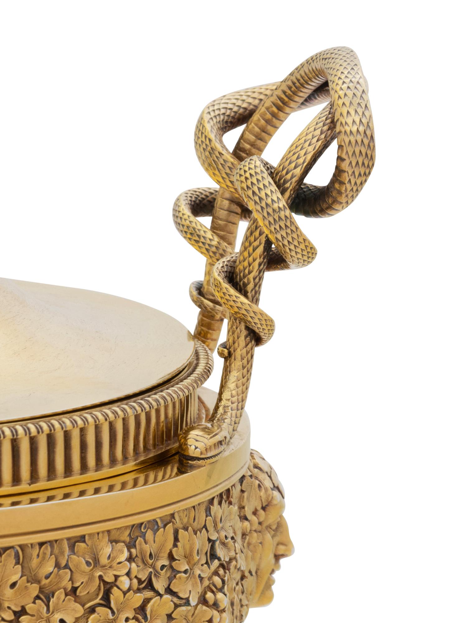 A Paul Storr George III Silver-Gilt Fruit Cooler