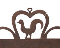 A Wrought Iron Kitchen Wall Rack, French, Early 19th Century