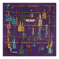 Hermes Purple Shawl