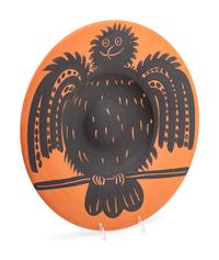 Hibou noir perché (A.R. 398)