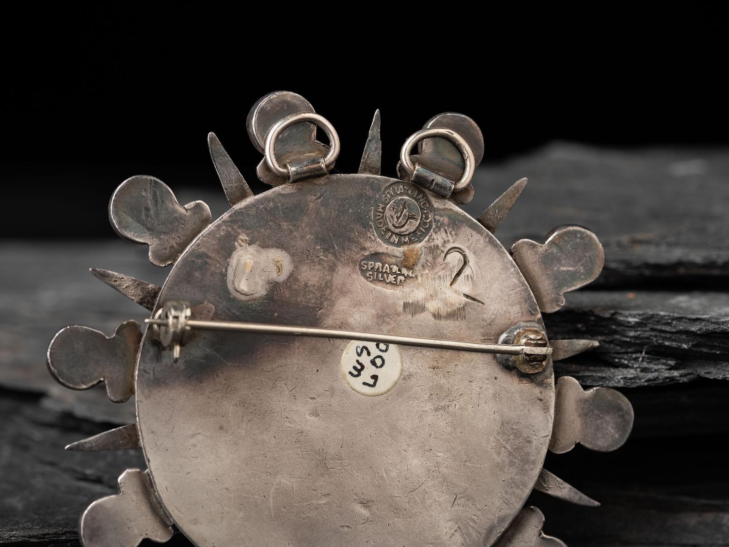 Taxco Silver and Amethyst Brooches/Pins, 1940-1946