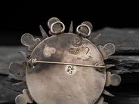 Taxco Silver and Amethyst Brooches/Pins, 1940-1946