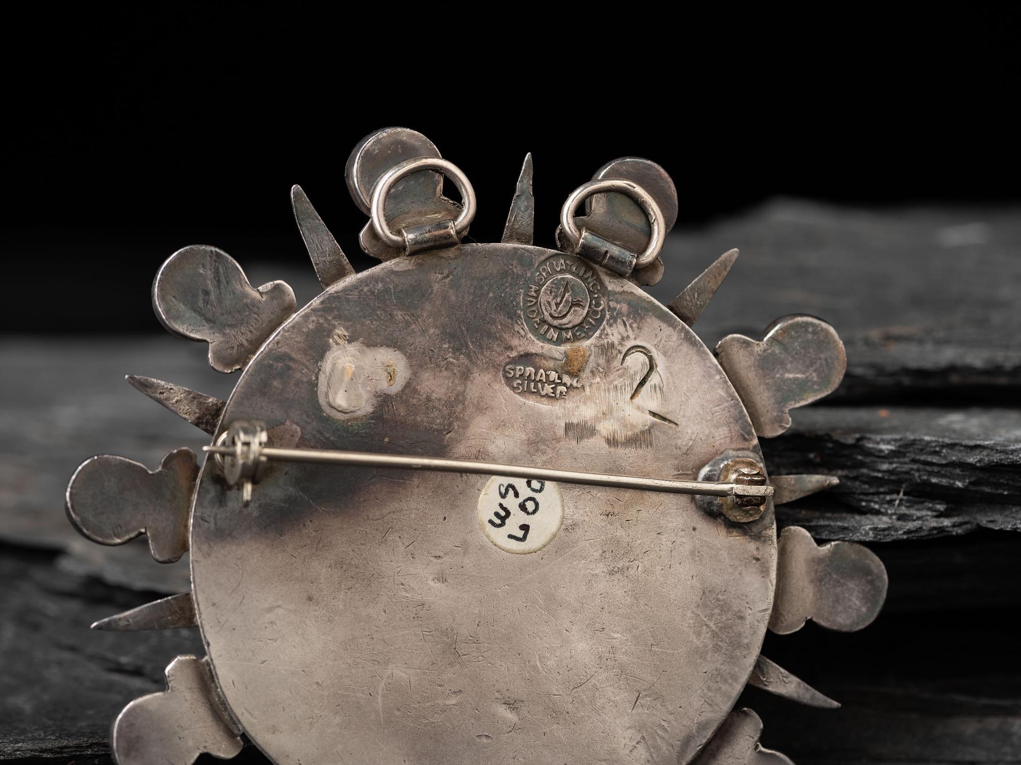 Taxco Silver and Amethyst Brooches/Pins, 1940-1946