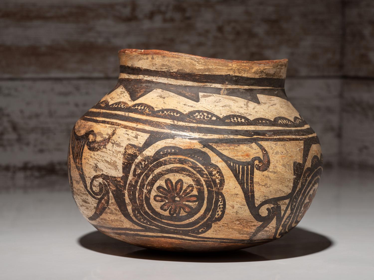 Hopi Polacca Polychrome Pottery Jar