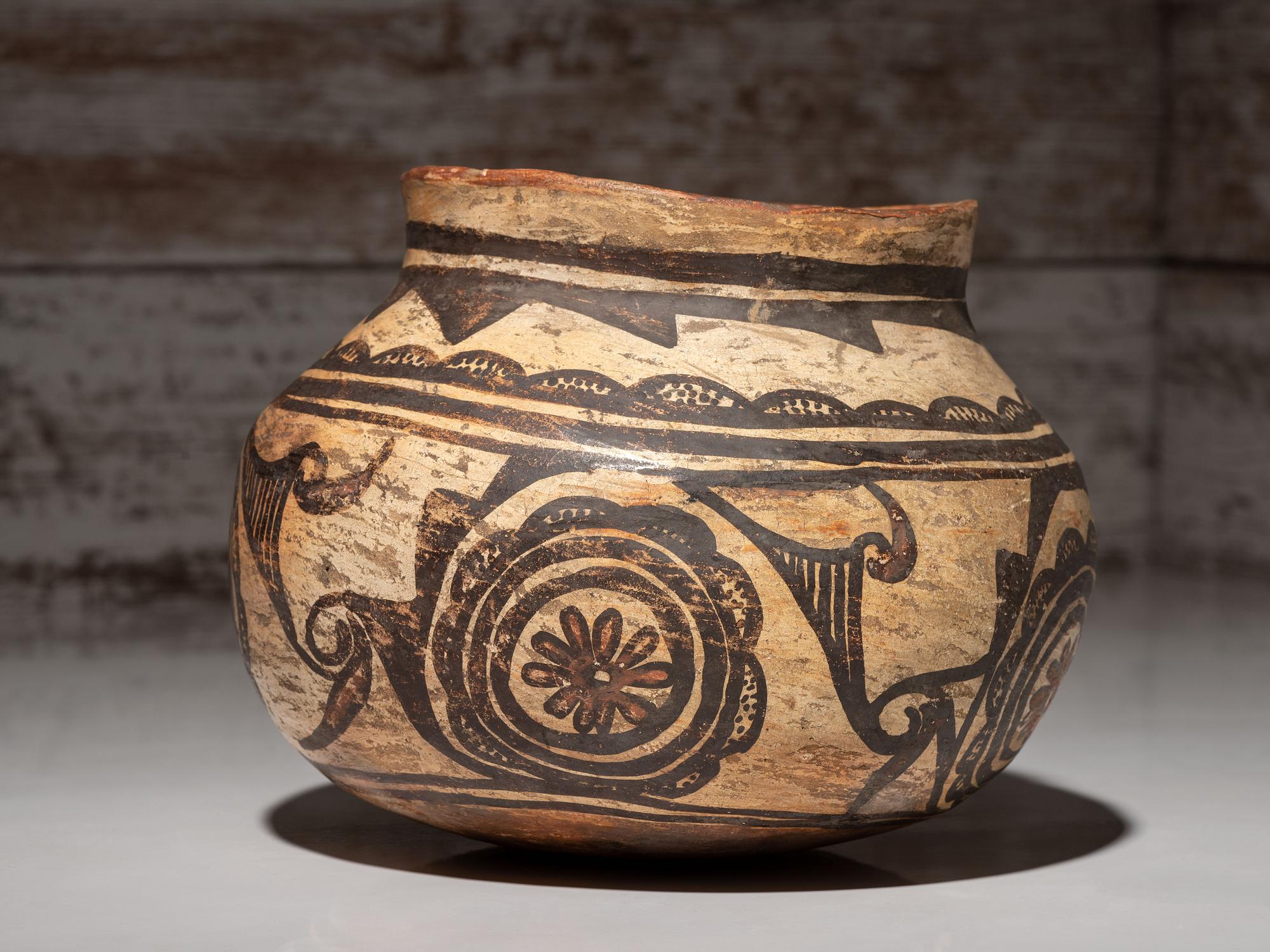 Hopi Polacca Polychrome Pottery Jar