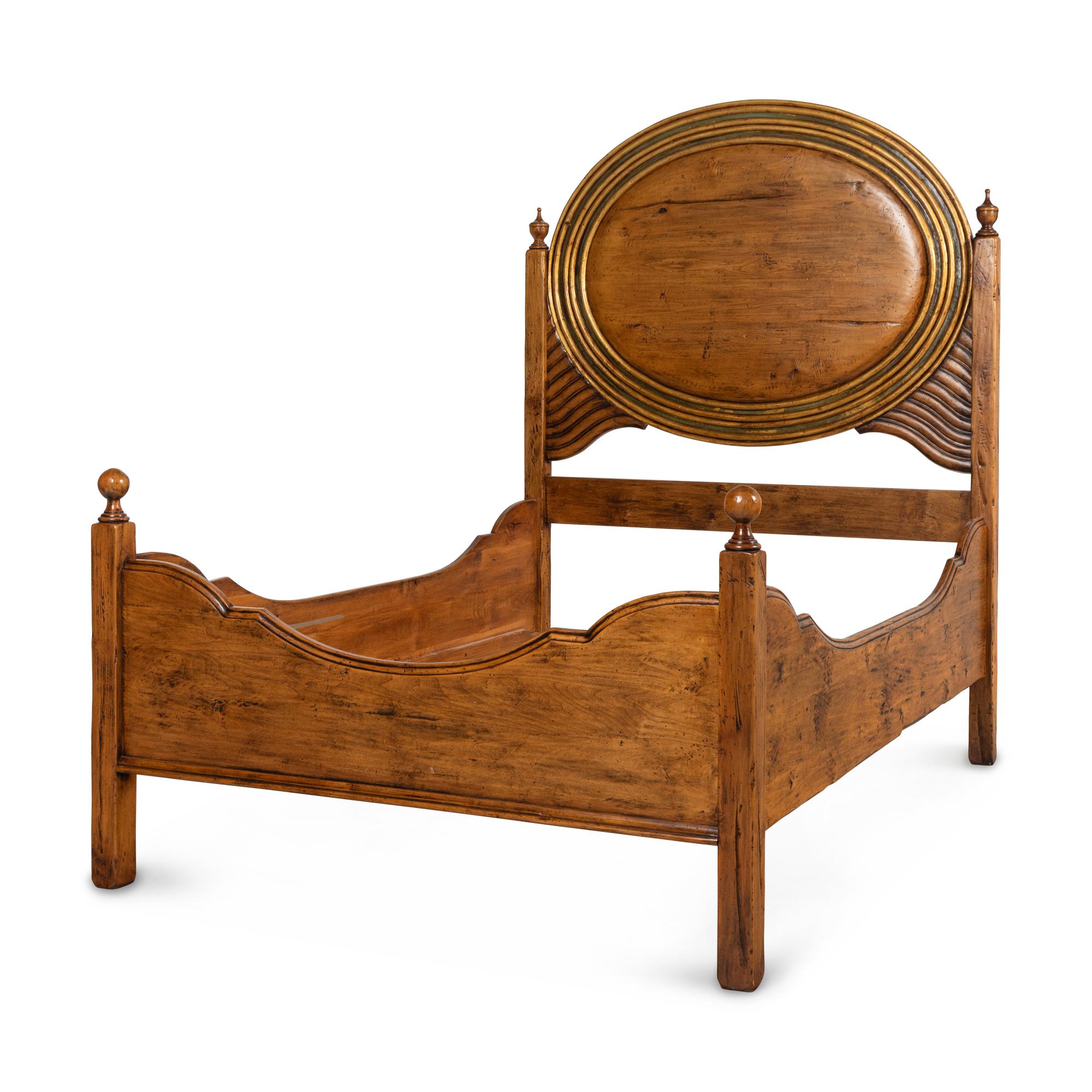 A Pair of Rustic Style Beds