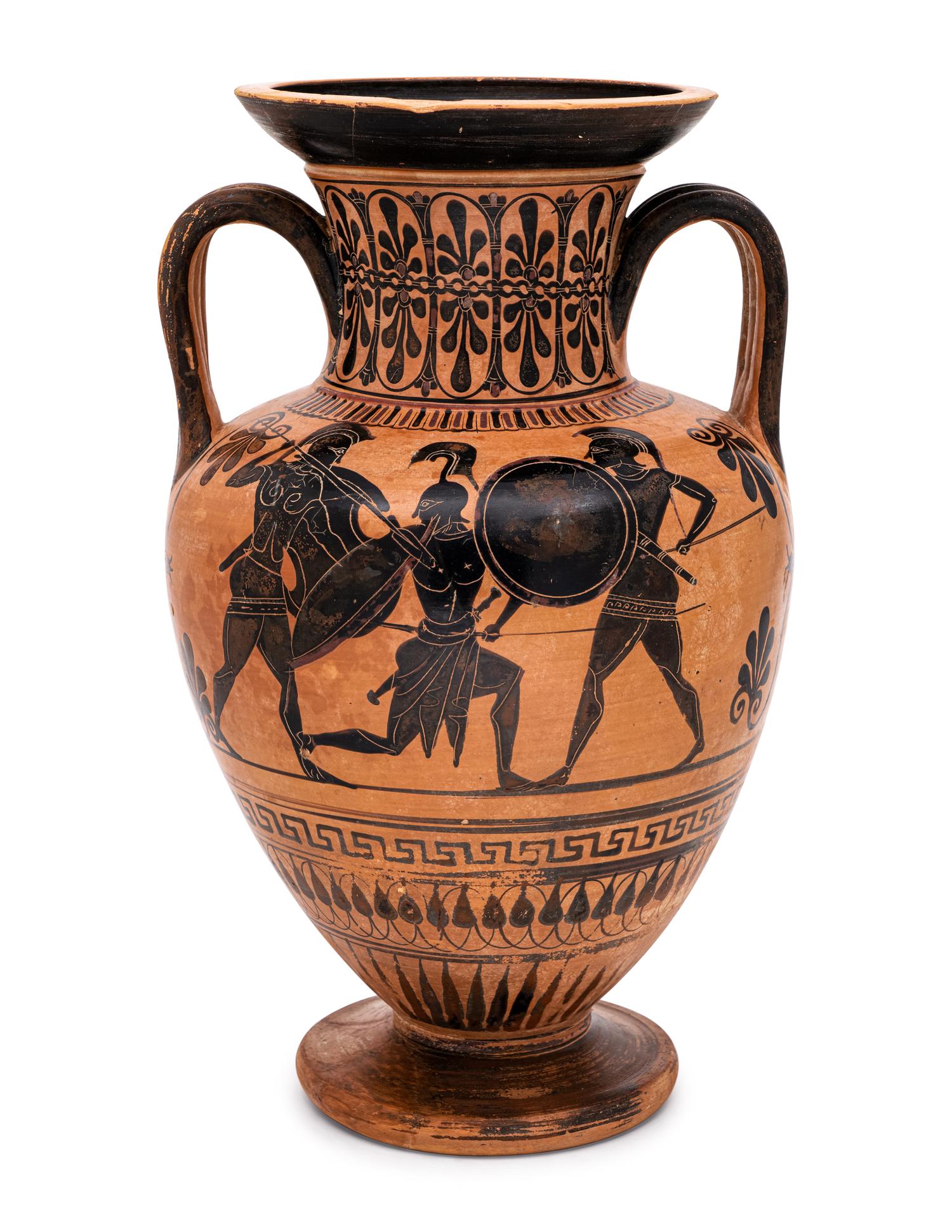 An Attic Black-Figured Neck-Amphora