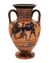 An Attic Black-Figured Neck-Amphora