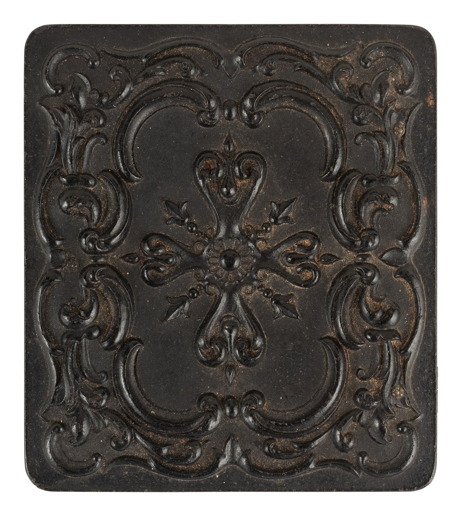 [CIVIL WAR]. Sixth plate outdoor tintype featuring a trio of Union pards showing off their canteens.