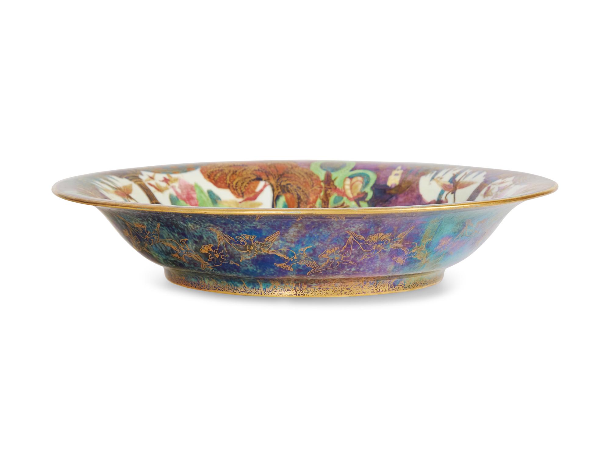 A Wedgwood 'Fairyland' Lustreware Charger
