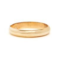 YELLOW GOLD BANGLE BRACELET