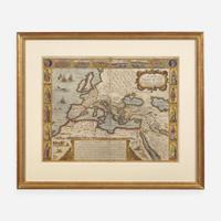 [Maps & Atlases] Speede, John A New Mappe of the Romane Empire...