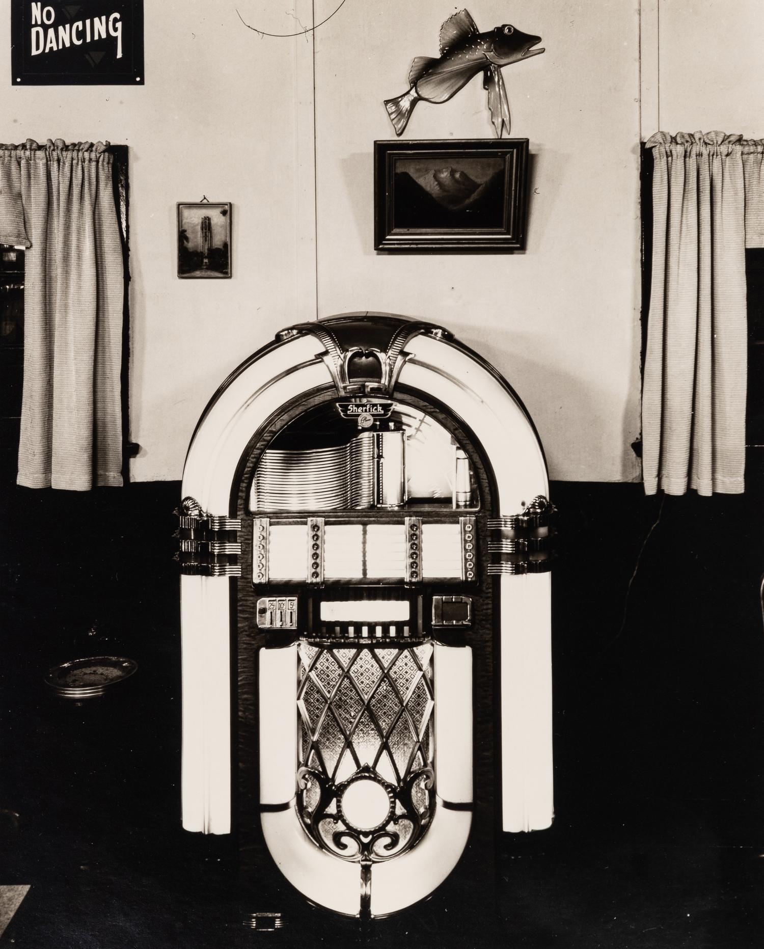Wright Morris (1910-1998) Jukebox, Roadside Café, Southern Indiana, 1950