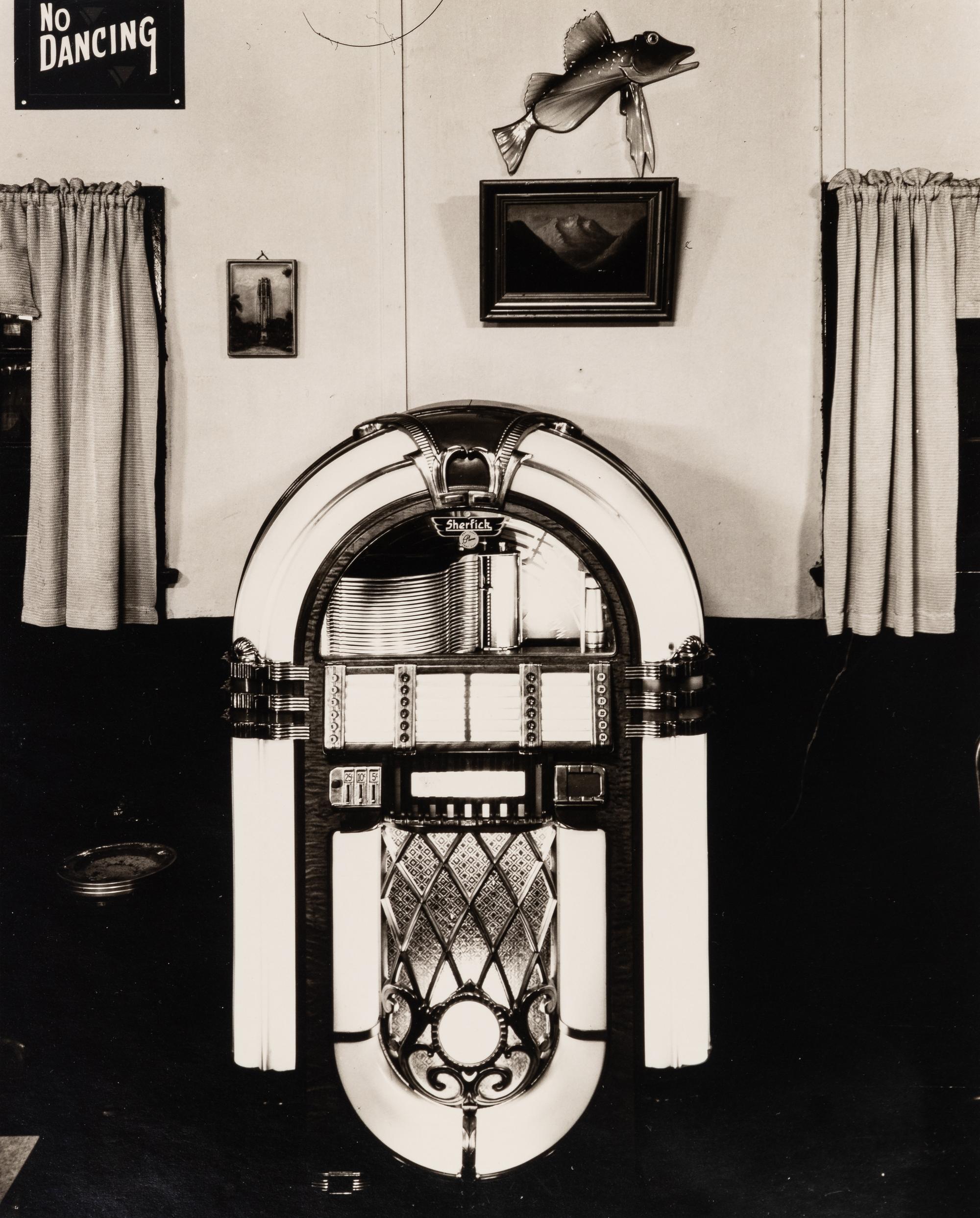 Wright Morris (1910-1998) Jukebox, Roadside Café, Southern Indiana, 1950