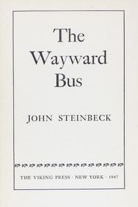 STEINBECK, JOHN. Three first editions.