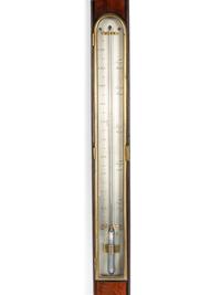 An Regency Mahogany Stick Barometer