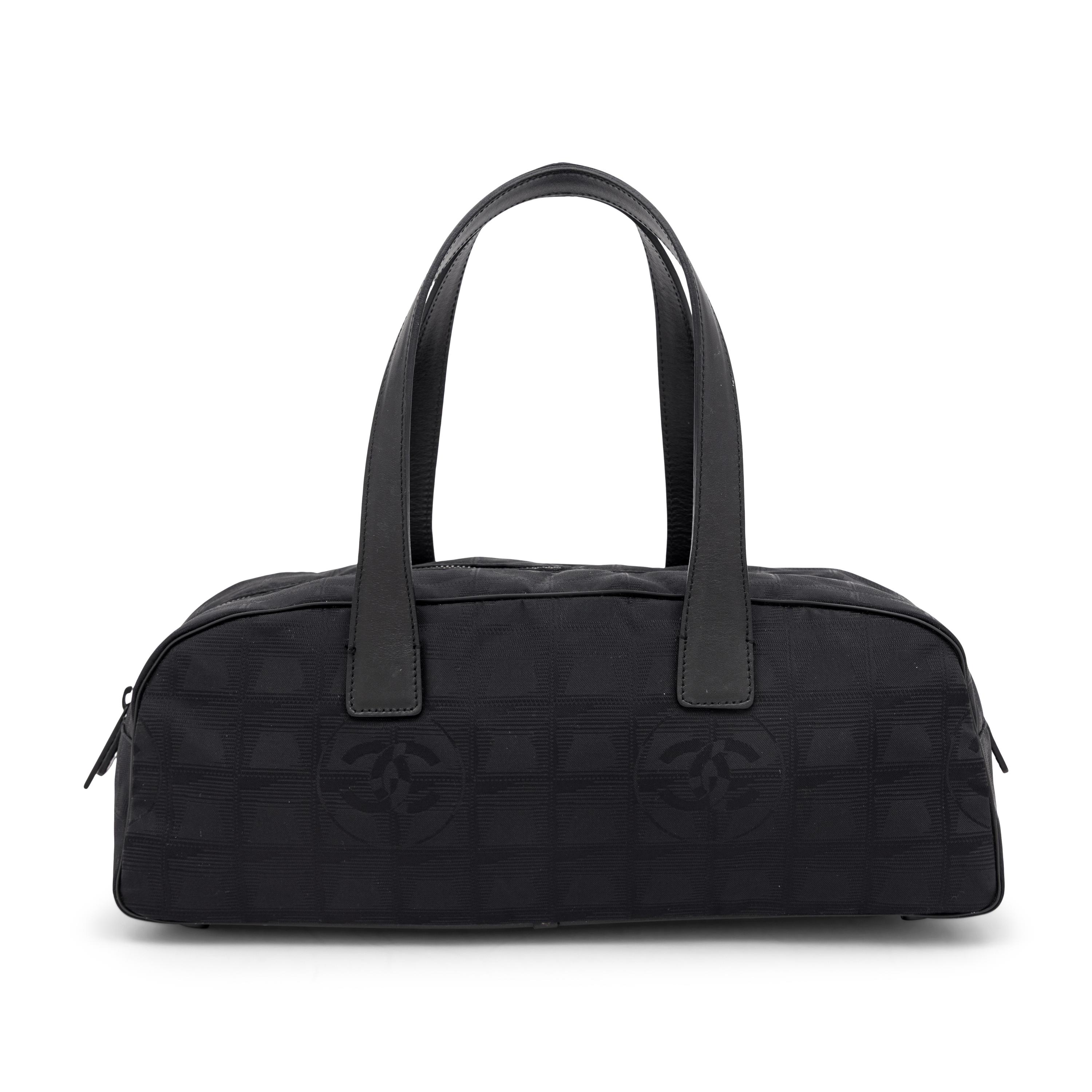 Chanel, Black Bowling Bag