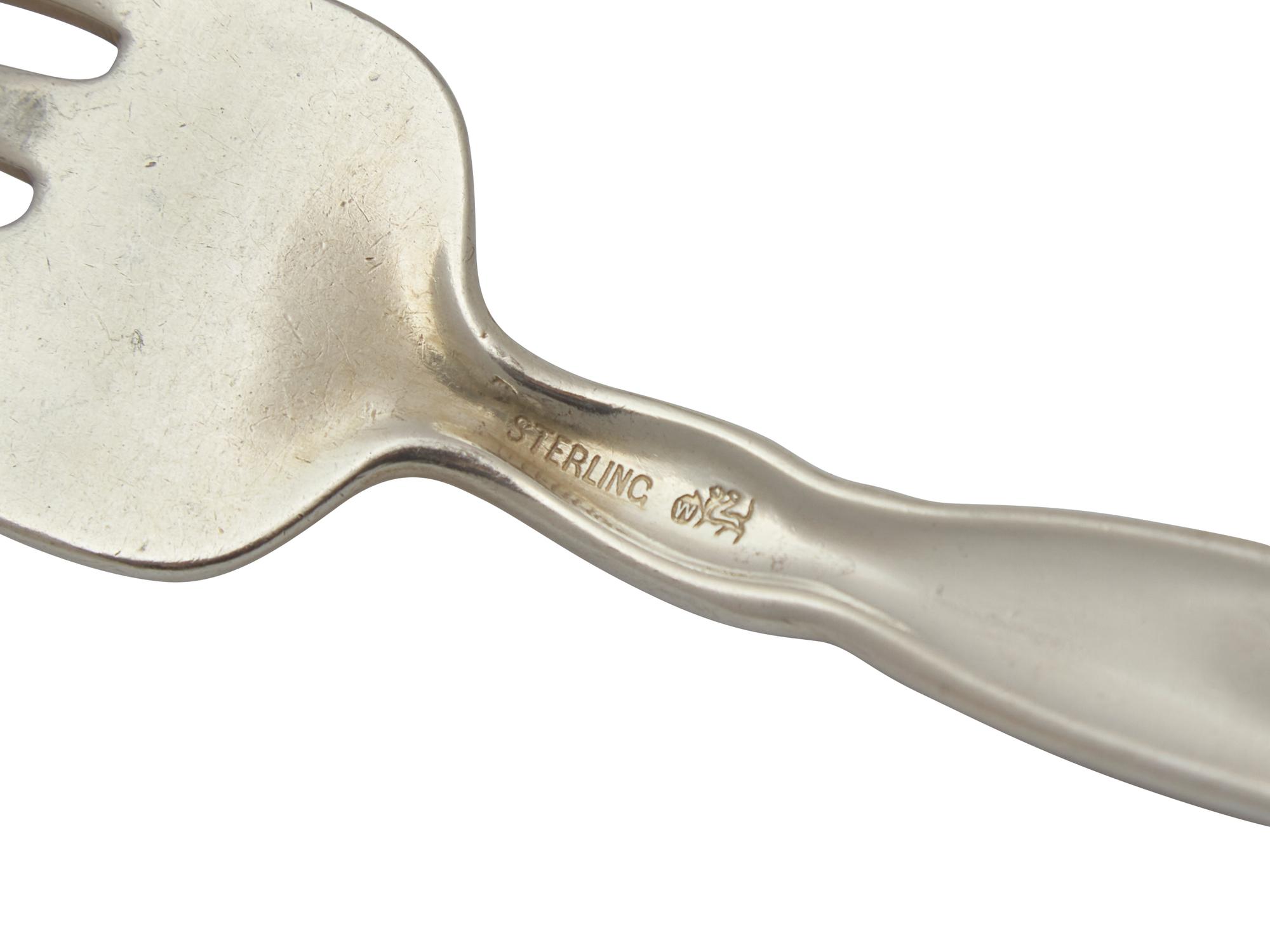 An Assembled and Partial Sterling Silver Flatware Service For Twelve In The "Lily Of The Valley" Pattern