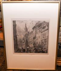 Richard Parkes Bonington, (British, 1801-1828), Rue du Gros Horlage (Curtis 16/11)