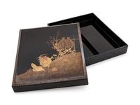 A Gold and Black Lacquer Document Box, Rhyoshibako