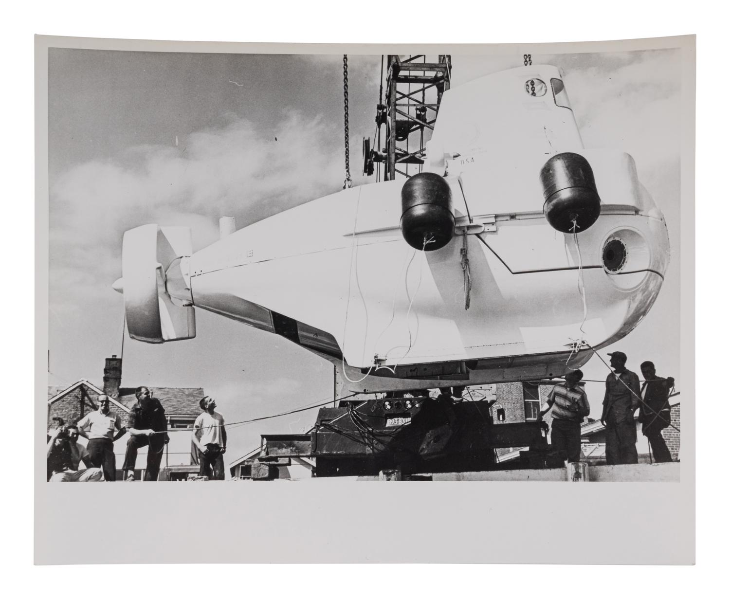 [SUBMERSIBLES]. Archive of images pertaining to non-combatant and civilian submersibles, ca. 1950s-1990s.