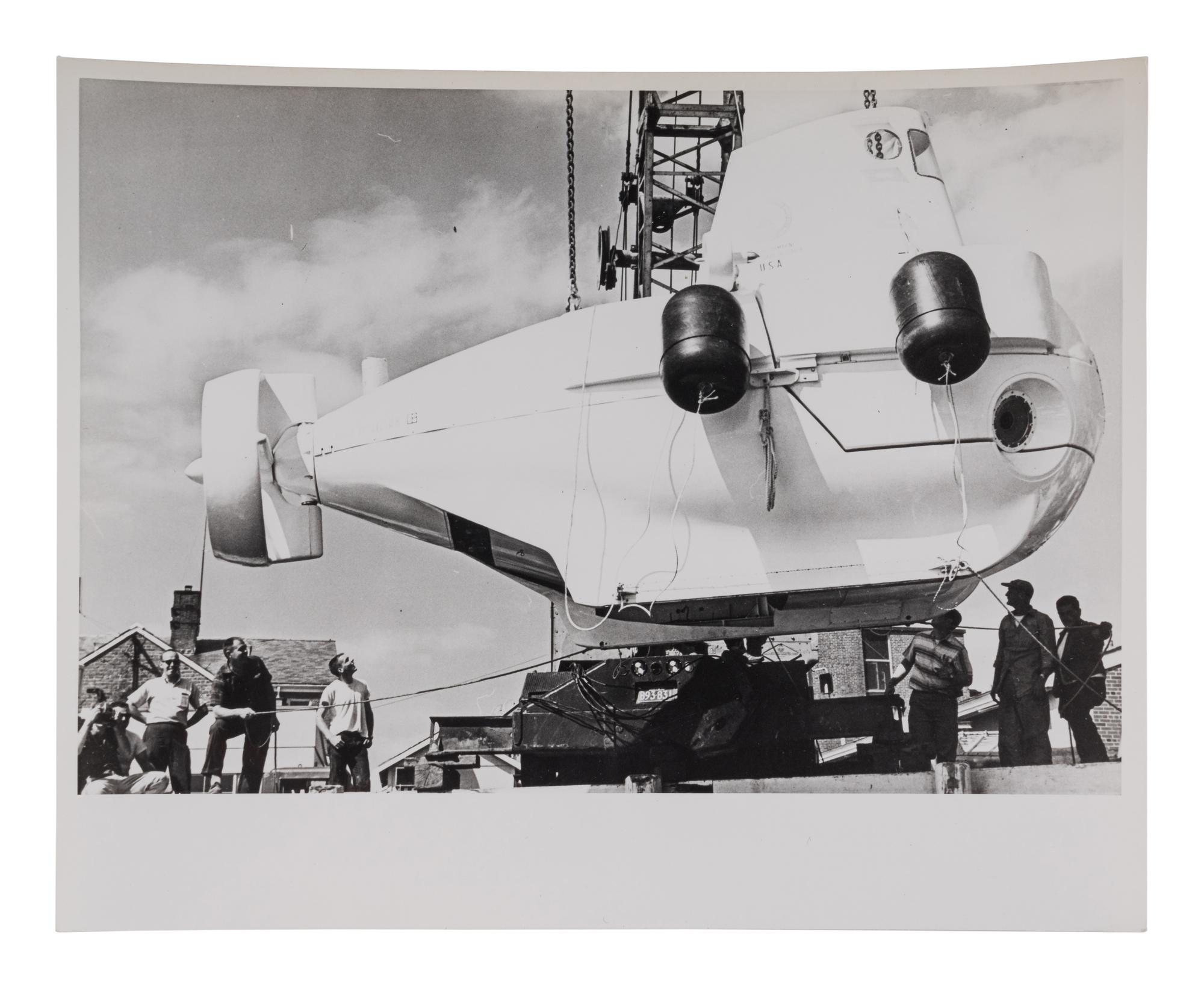 [SUBMERSIBLES]. Archive of images pertaining to non-combatant and civilian submersibles, ca. 1950s-1990s.