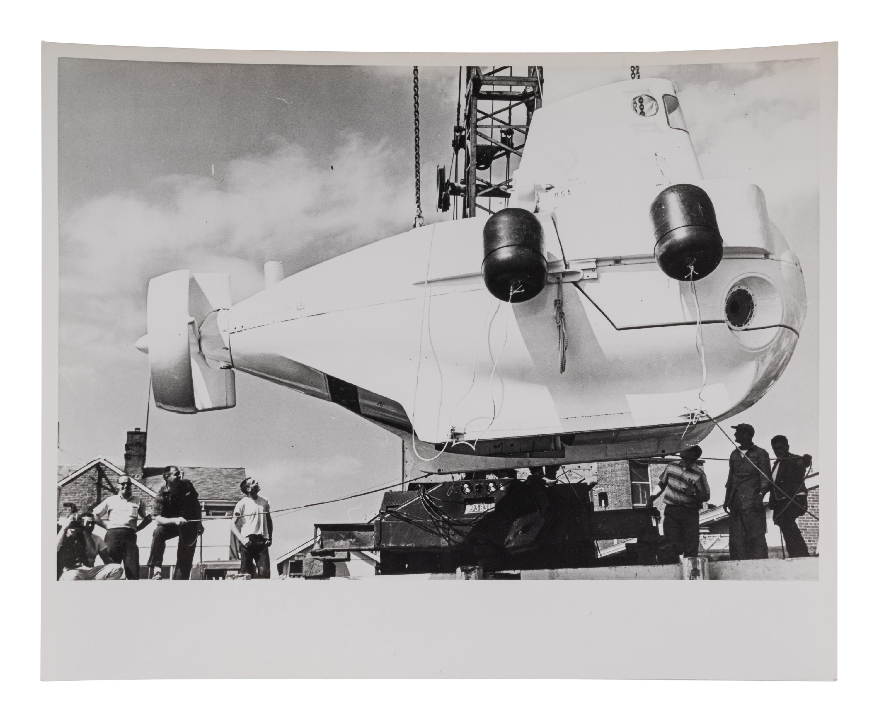 [SUBMERSIBLES]. Archive of images pertaining to non-combatant and civilian submersibles, ca. 1950s-1990s.